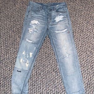 Vintage high rise boyfriend jeans